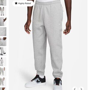 Nike Solo Swoosh Men's Fleece Pants size MEDIUM